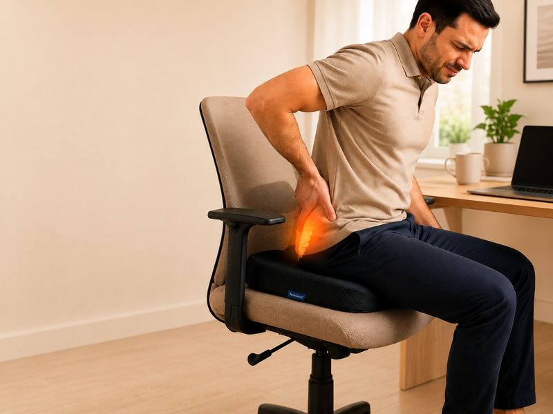 Relieve Tailbone Pain While Sitting