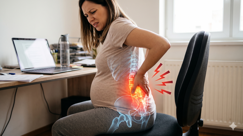 Quick relief for back pain during pregnancy