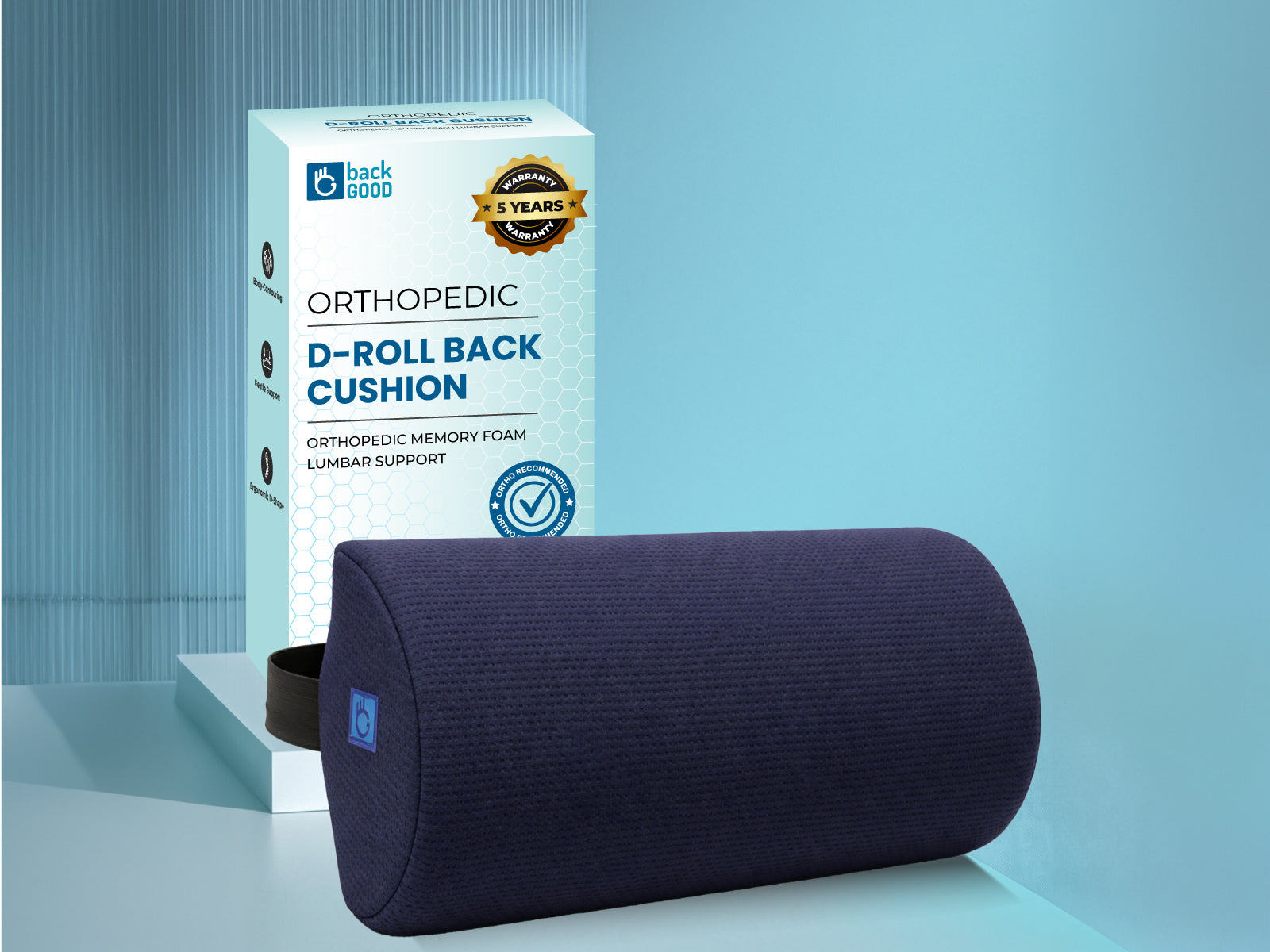 BackGood Lumbar Support D-Roll