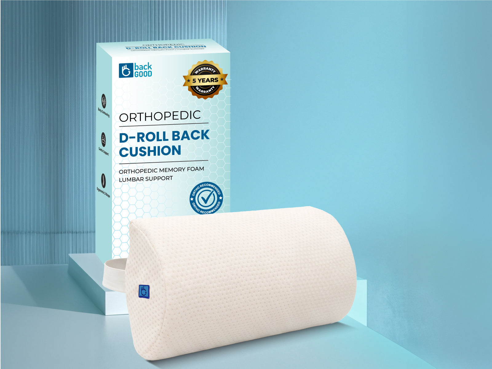 BackGood Lumbar Support D-Roll