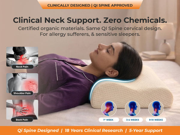 Full Back Support. Perfect Spinal Alignment.