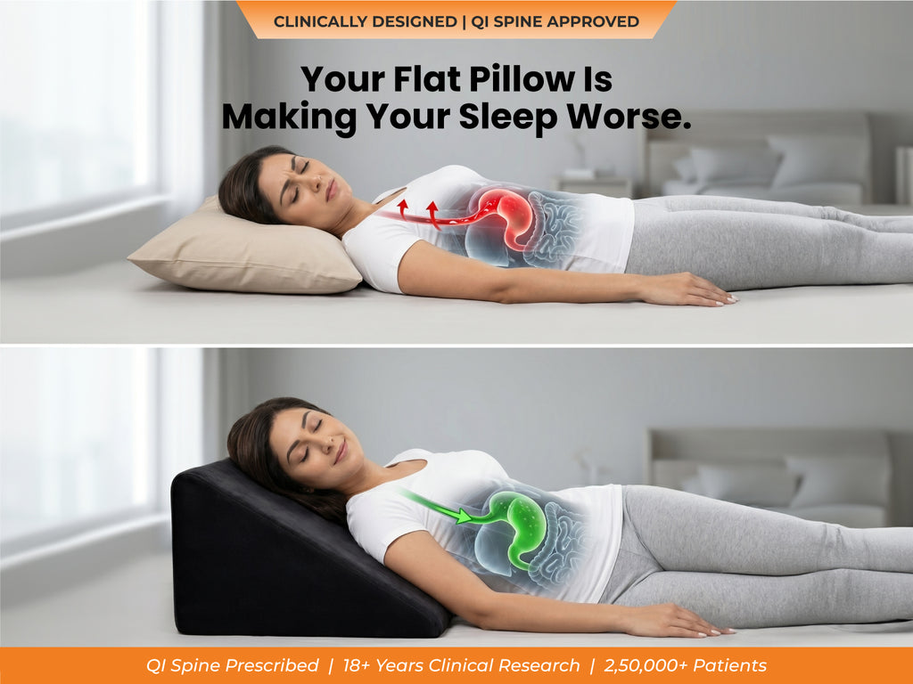 BackGood Bed Wedge Pillow