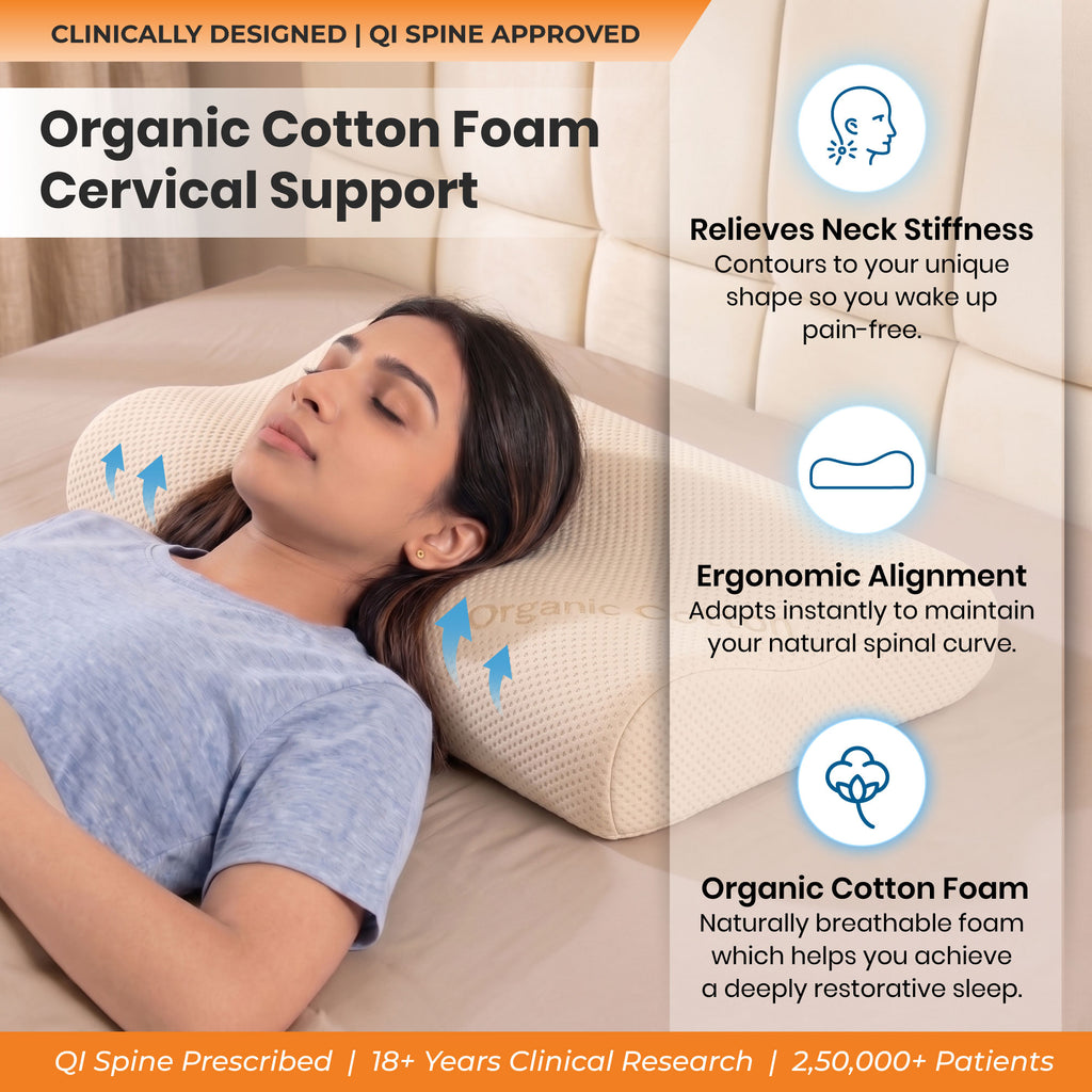 SleepGood Organic Cervical Pillow