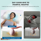 SleepGood Memory Foam Pillow - Set of 2