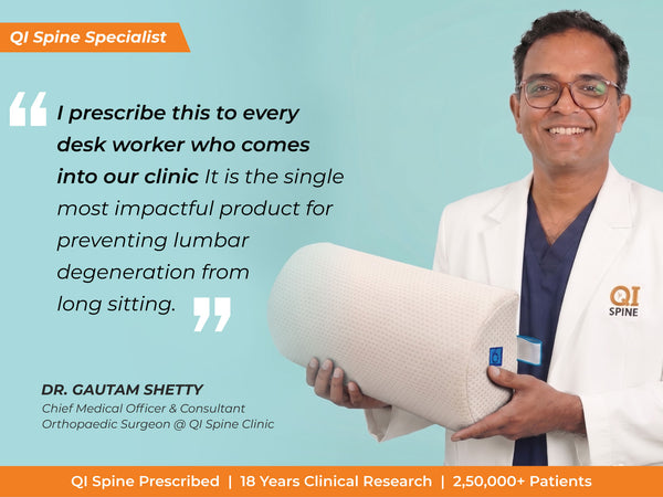 Ortho Recommended. Prevent Lumbar Spine Degeneration.