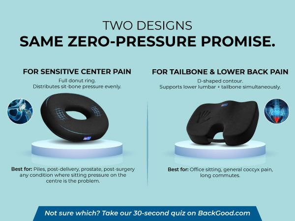 Two Designs. Same Zero-Pressure Promise.
