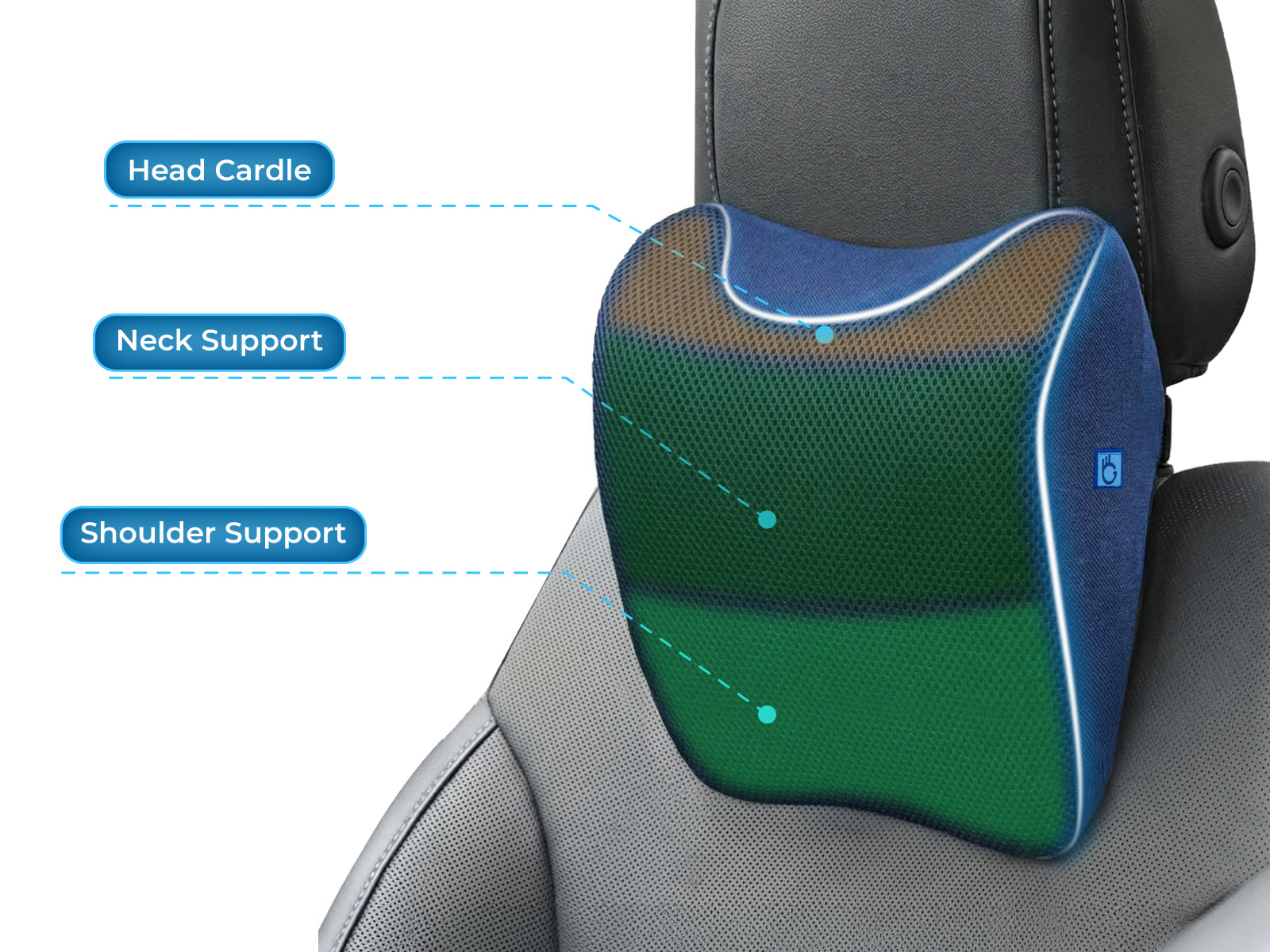 BackGood NeckRest with Shoulder Support