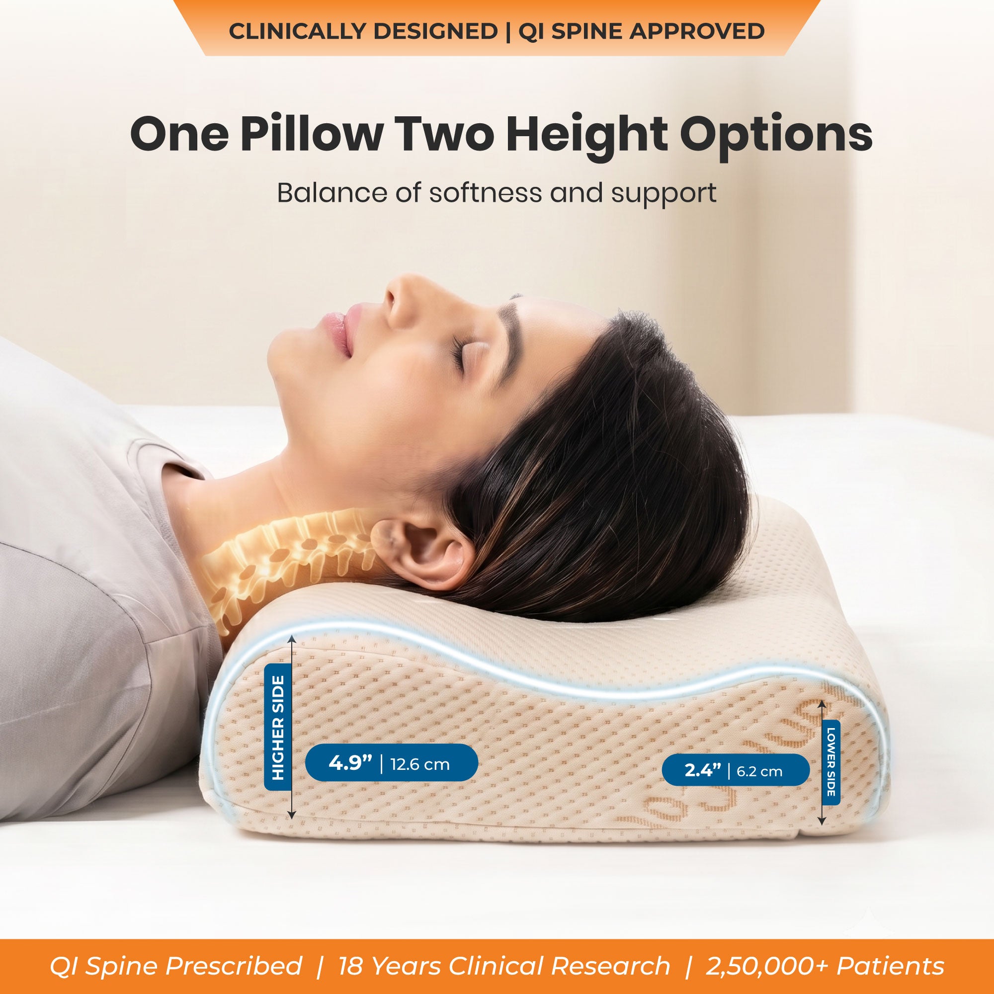 SleepGood Organic Pillow - Pack of 2