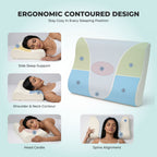 SleepGood HR Foam Pillow - Set of 2