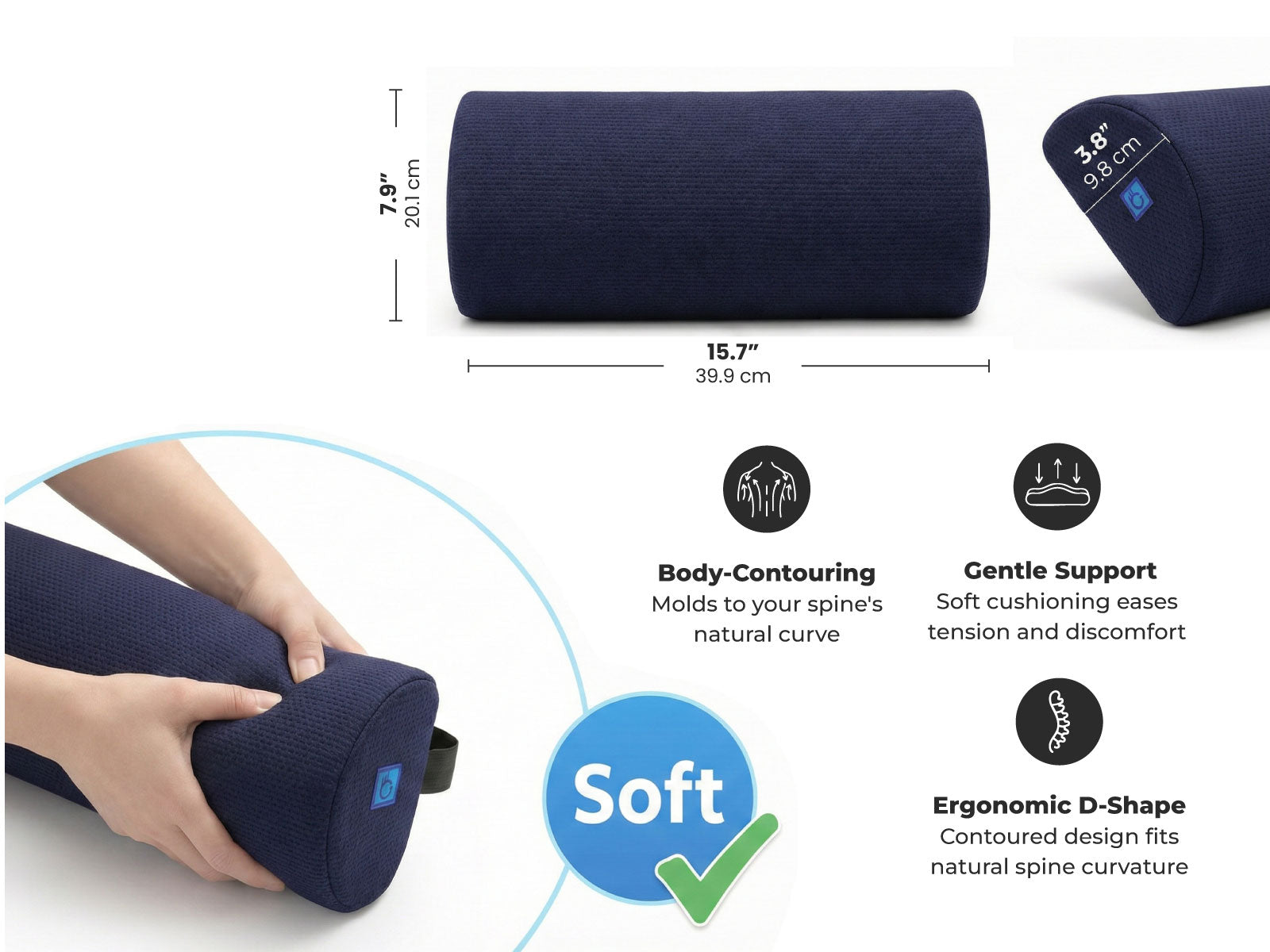 BackGood Lumbar Support D-Roll