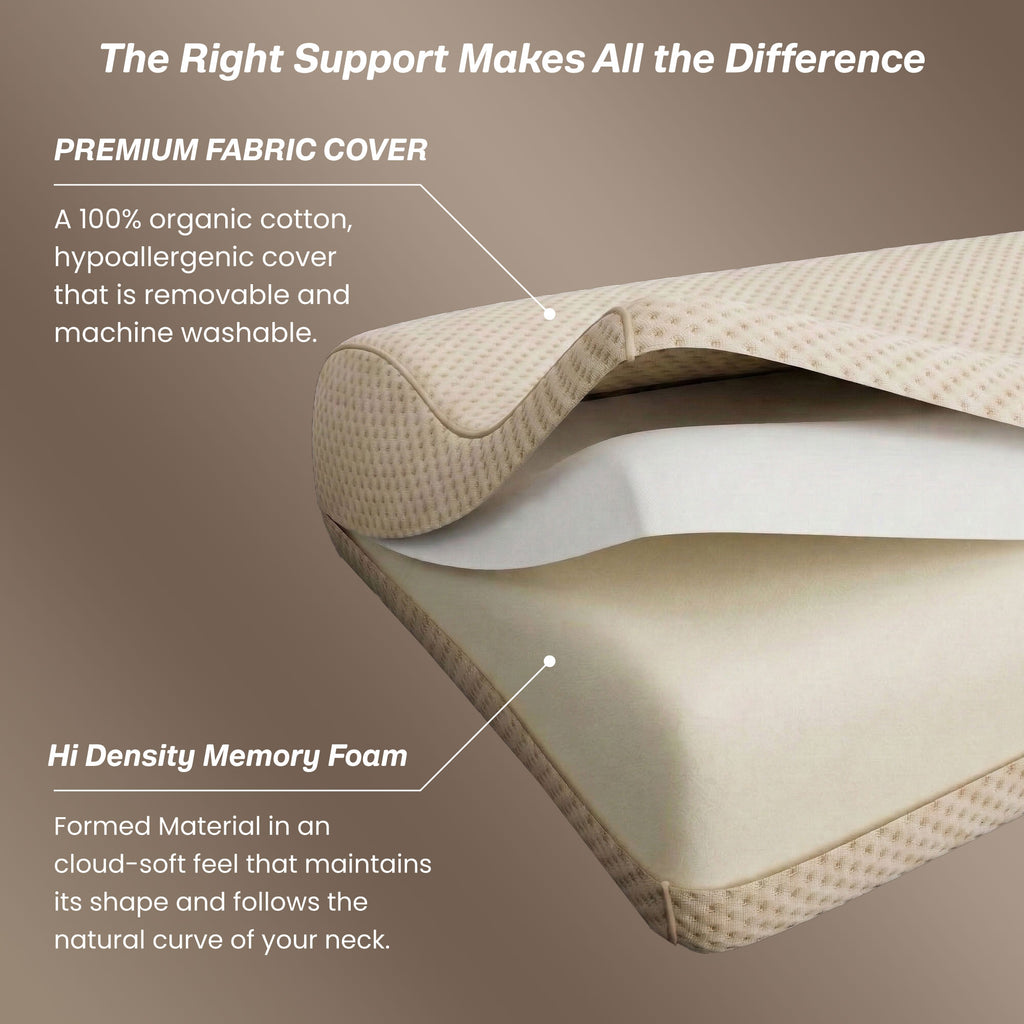 SleepGood Organic Cervical Pillow