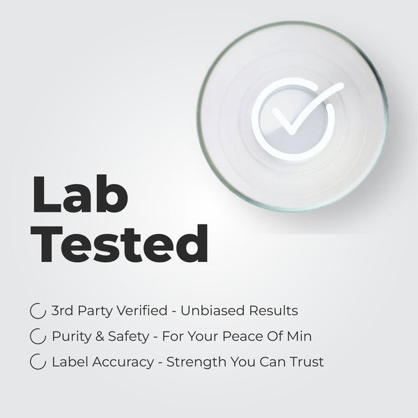 Lab Tested for Trusted Quality