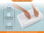 SleepGood Cervical Non Memory Foam Pillow