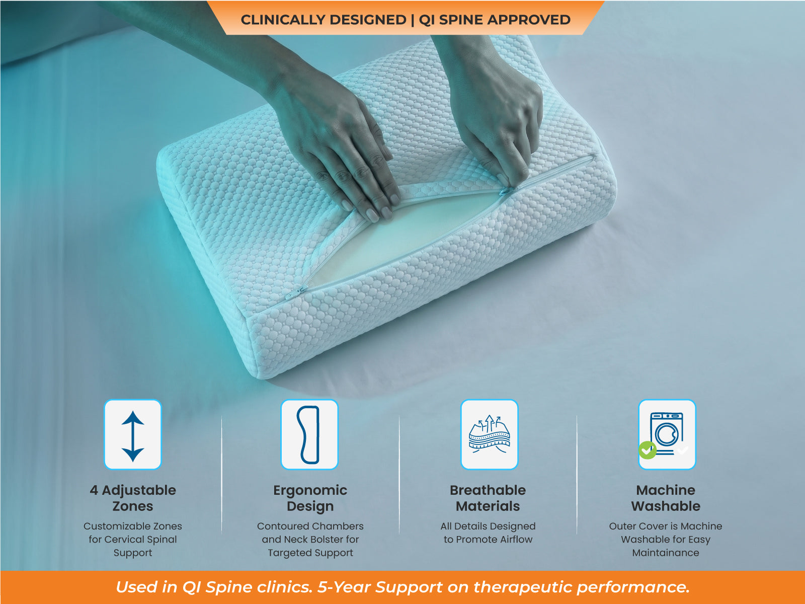 SleepGood CoolTech Pillow - Set of 2