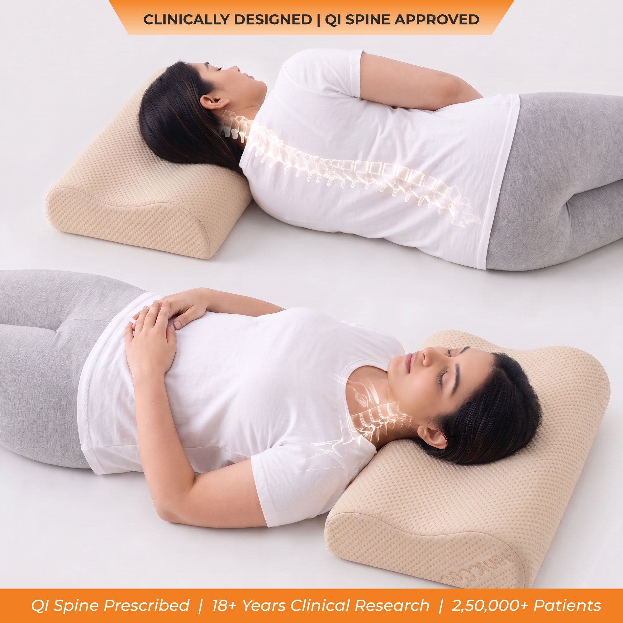 SleepGood Organic Pillow - Pack of 2