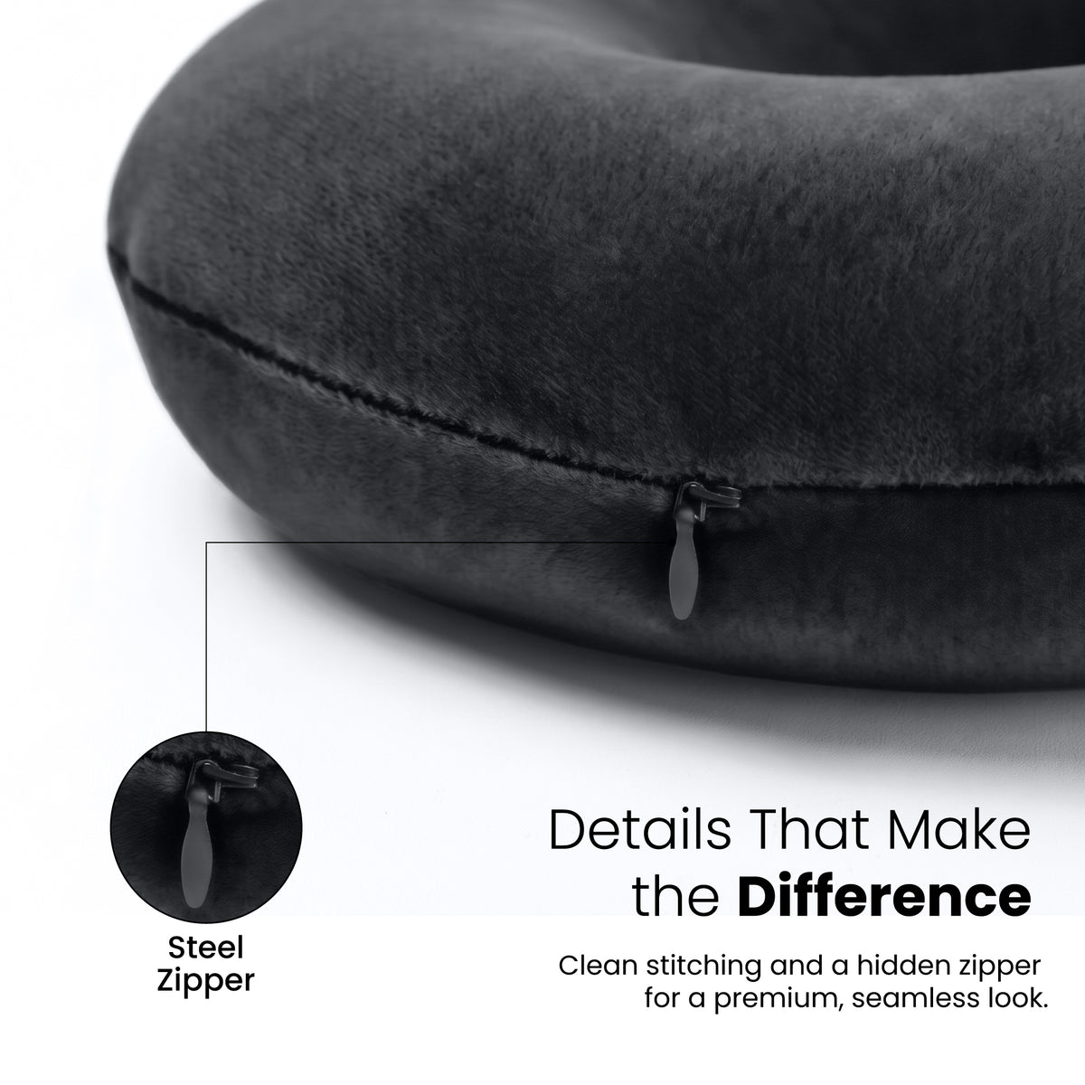 BackGood Classic Travel Pillow
