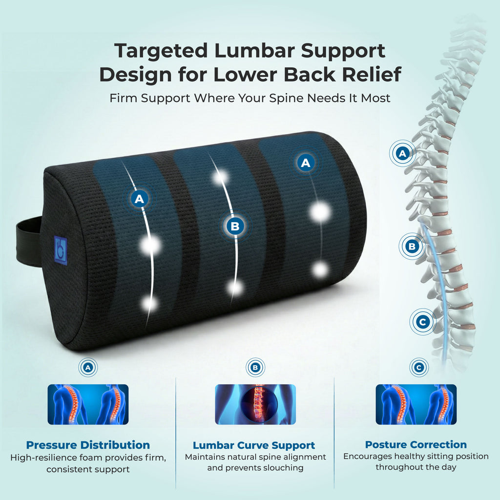 BackGood Lumbar Support D-Roll