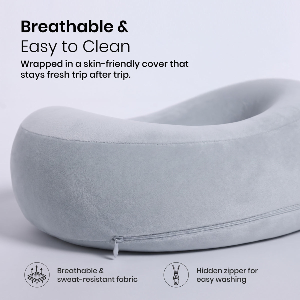 Backgood Adjustable Wrap Travel Pillow