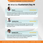 SleepGood Cervical Memory Foam Pillow - Set of 2