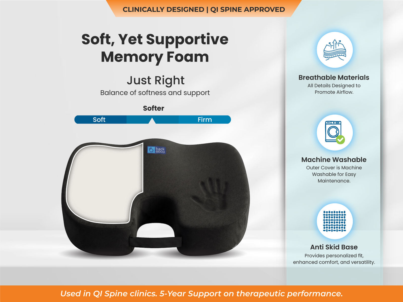 BackGood Coccyx Seat