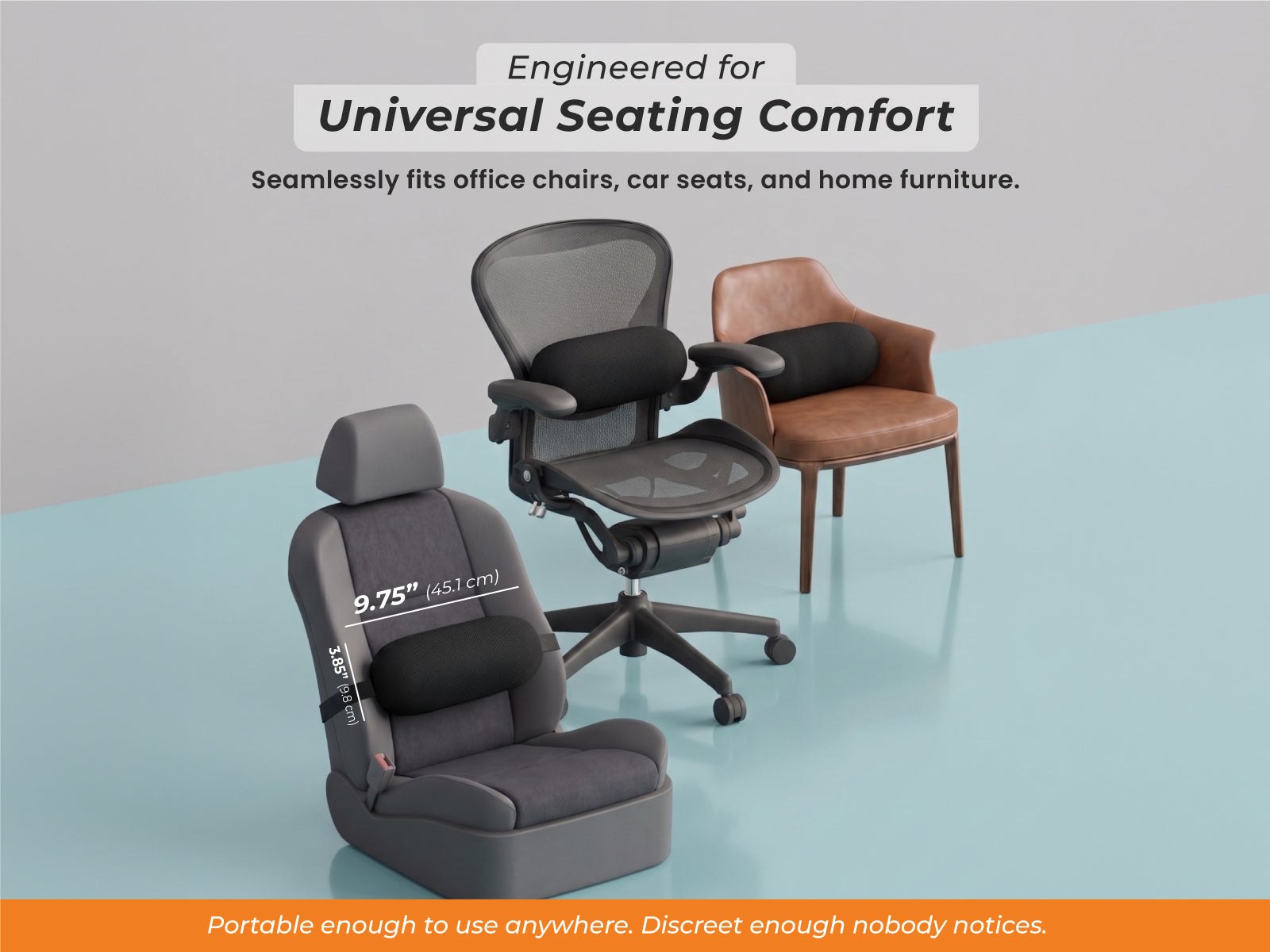 BackGood Lumbar Roll Cushion