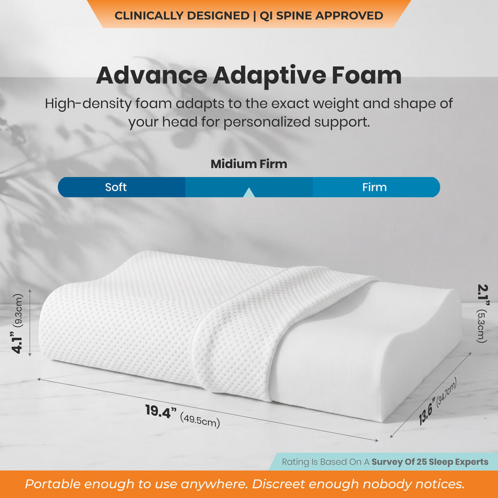 SleepGood Cervical Memory  Foam Pillow