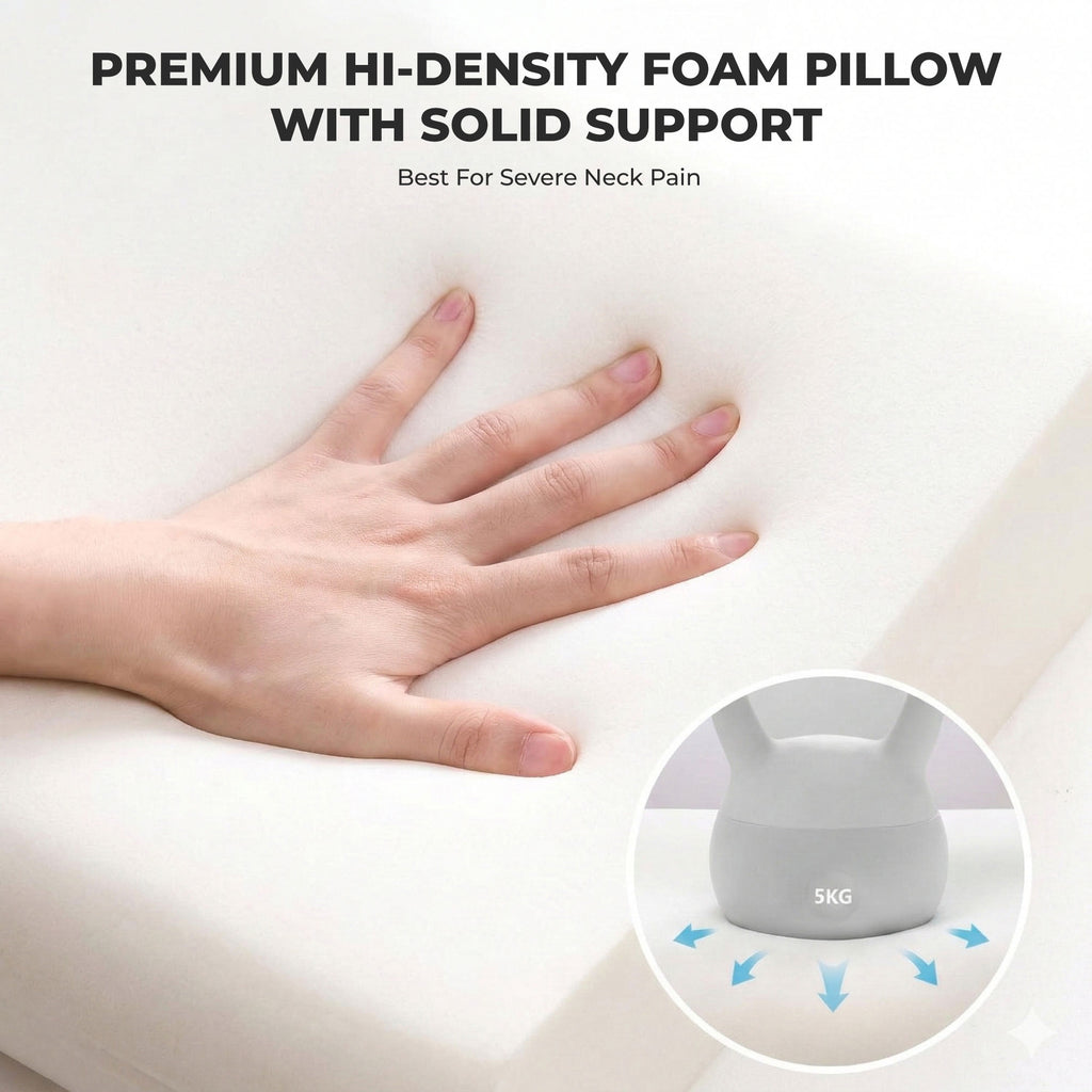 SleepGood Memory Foam Pillow - Set of 2