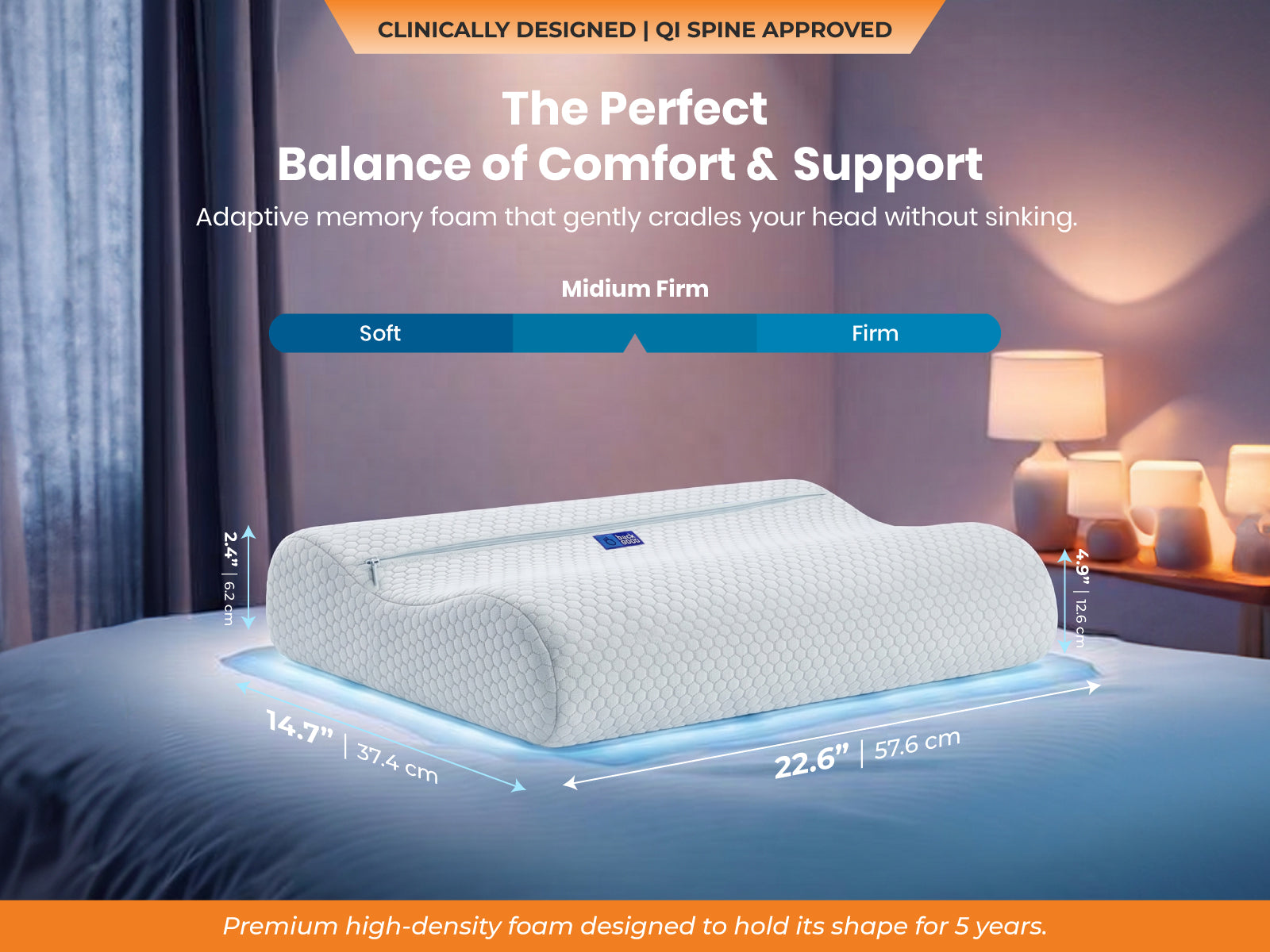 BackGood CoolTech Cervical Pillow