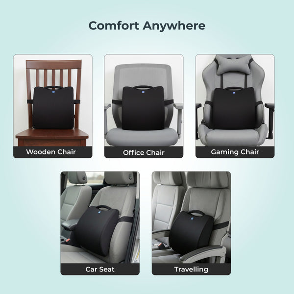 Adjustable. Fits Every Chair.