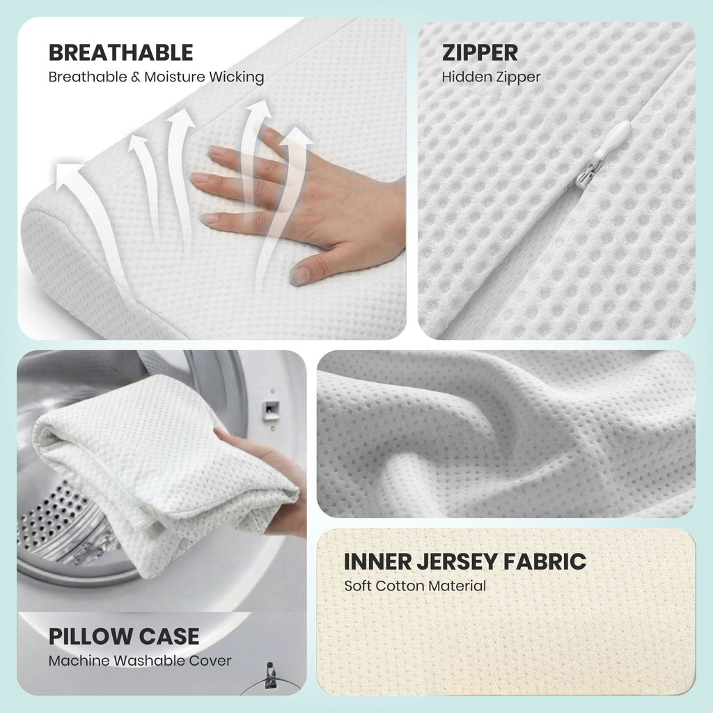 SleepGood HR Foam Pillow - Set of 2