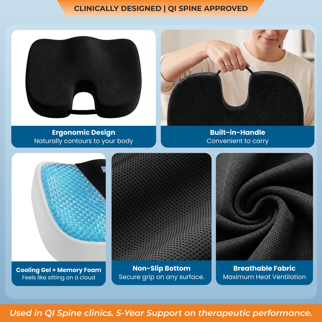 BackGood Coccyx Gel Seat