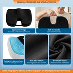 BackGood Coccyx Gel Seat