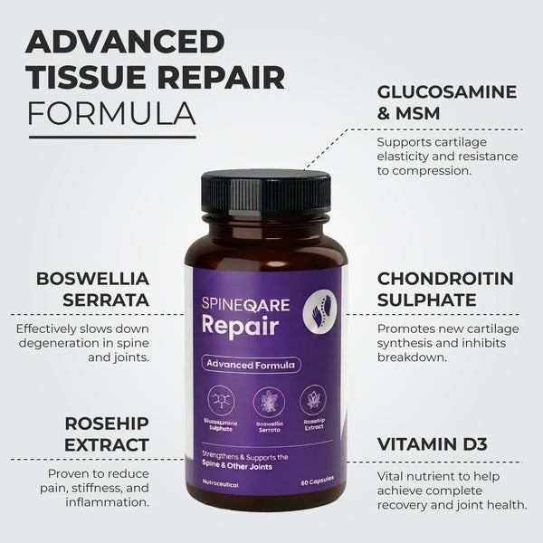 Repair Support for Spine and Joints
