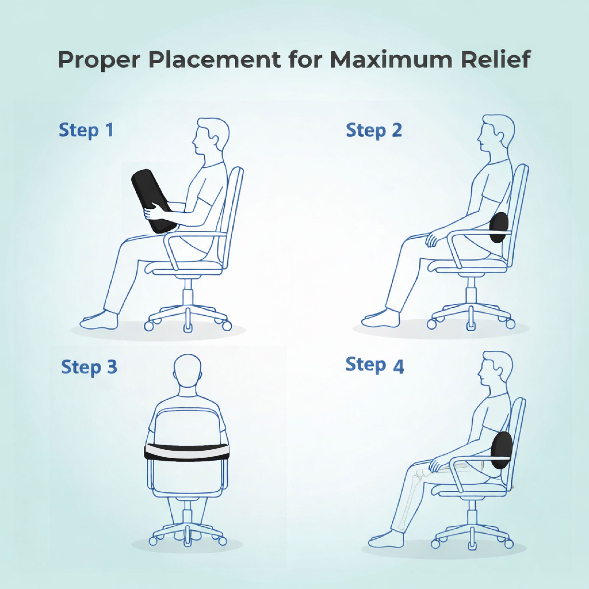 BackGood Lumbar Support D-Roll