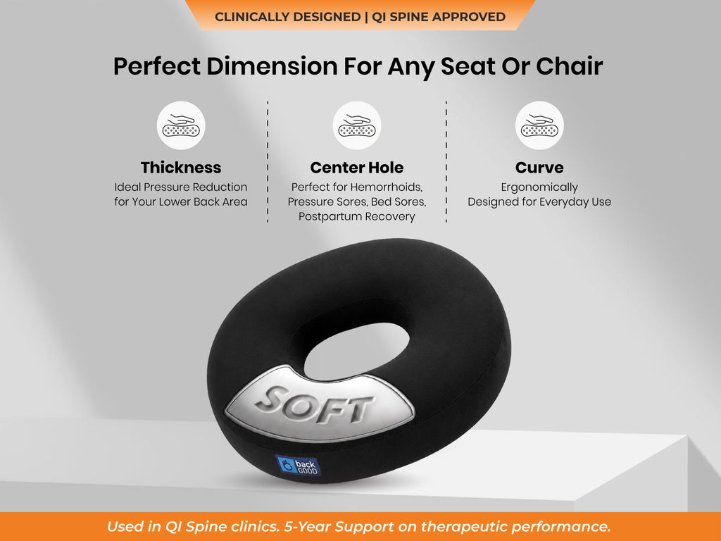 BackGood Donut Ring Pillow