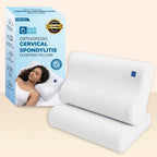 SleepGood Memory Foam Pillow - Set of 2