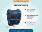 Travel Combo - Coccyx Seat + Travel Plus + Neckrest with Shoulder Support