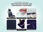 Travel Combo - Coccyx Seat + Travel Plus + Neckrest with Shoulder Support