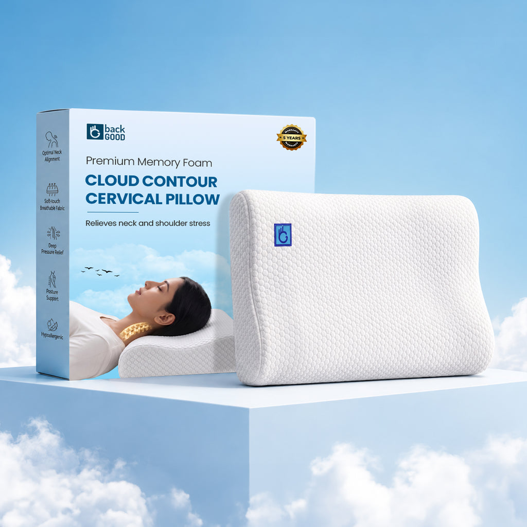 BackGood Cloud Contour Cervical Pillow