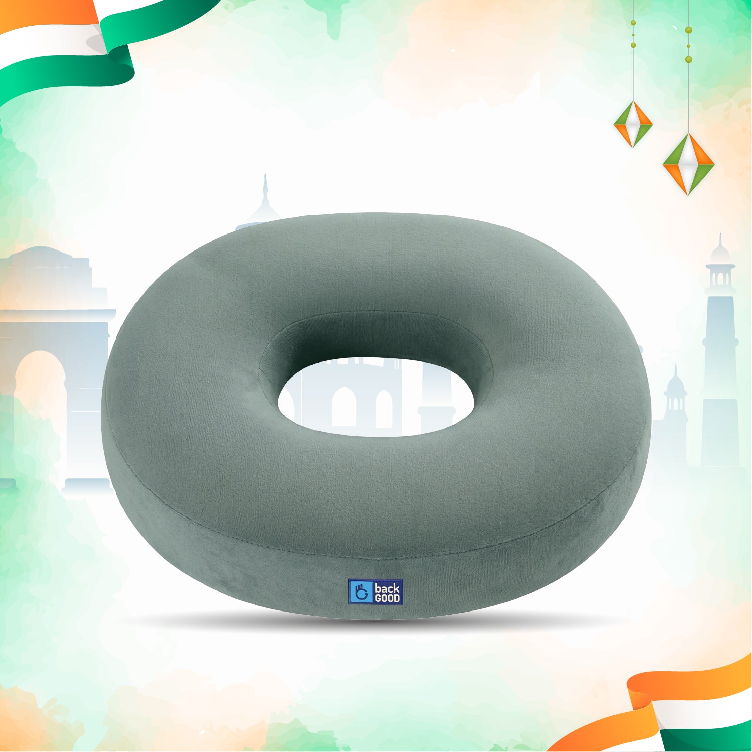 BackGood Donut Ring Pillow