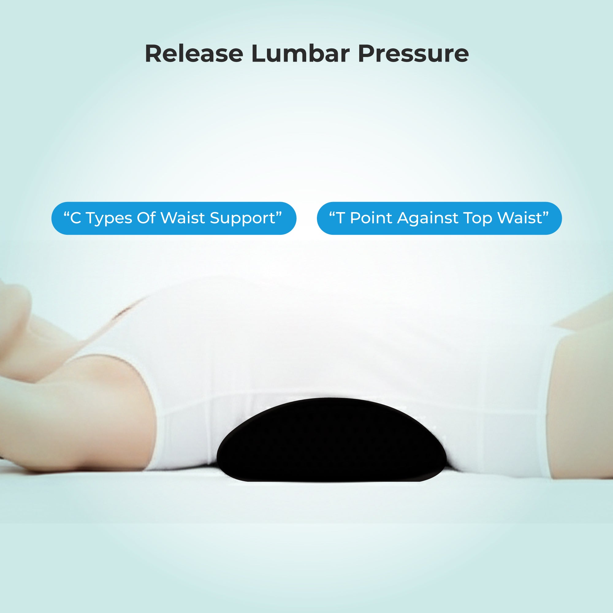 BackGood Lumbar Roll Cushion