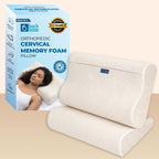SleepGood HR Foam Pillow - Set of 2