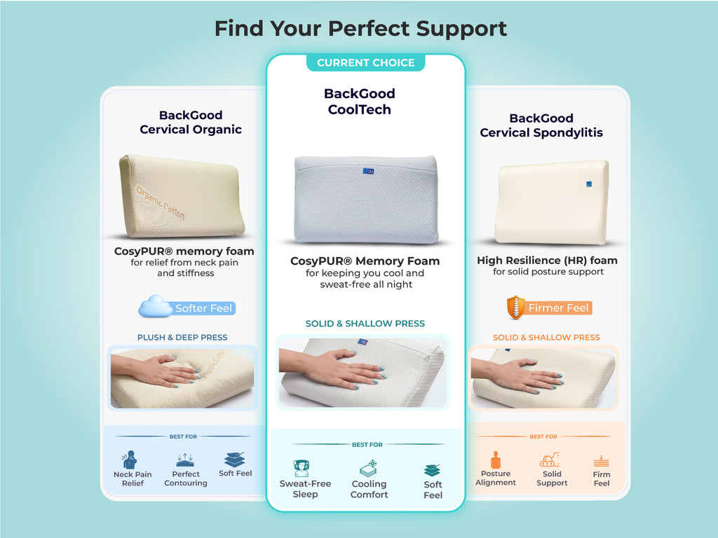 SleepGood CoolTech Pillow - Set of 2