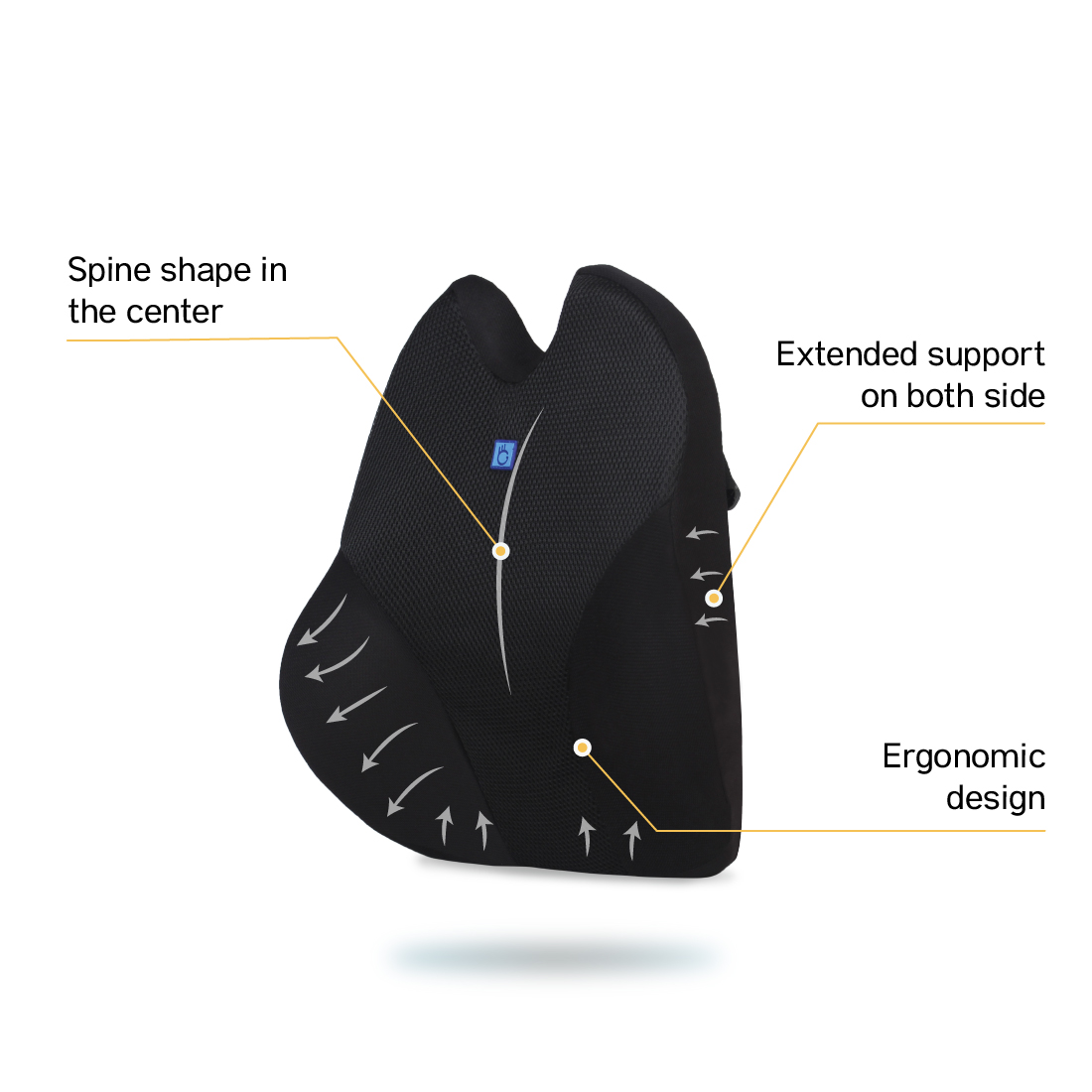 BackGood Adjustable Posture Plus – Ergonomic Lumbar Support for